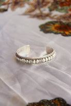 Riverwind Silver Coil Cuff Bracelet - Horseshoe J & Co.