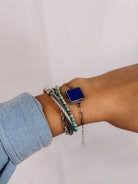 Savoy Blue Lapis Link Bracelet - Horseshoe J & Co.