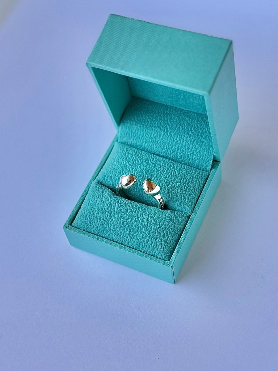 Shawnee Open Band Heart Ring - Horseshoe J & Co.