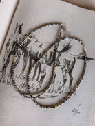 Snyder 2 Tone 4mm Pearl Necklace with Gold Beads - ring - Horseshoe J & Co.