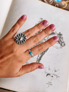 sterling silver and turquoise rings