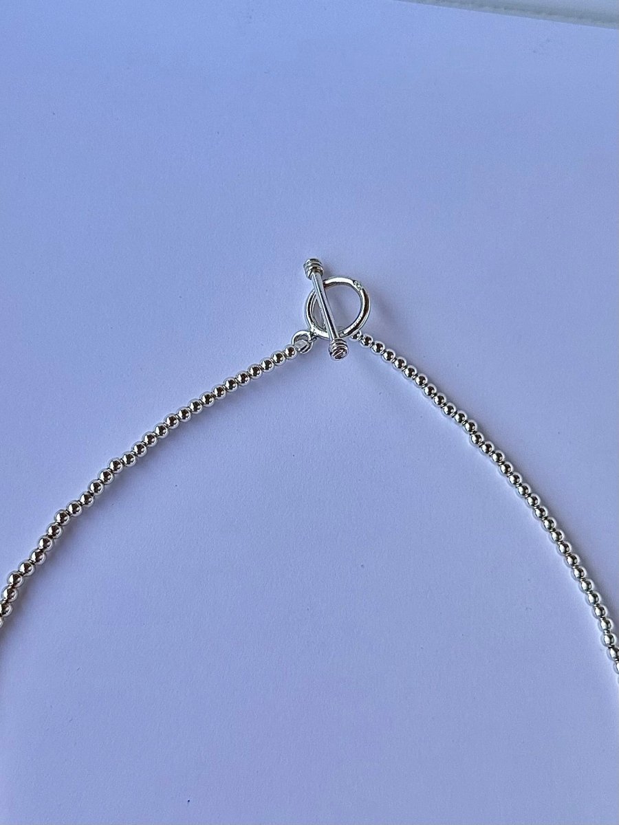 Sussex Sterling Silver Pearl Necklace - Horseshoe J & Co.