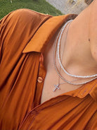 Sussex Sterling Silver Pearl Necklace - Horseshoe J & Co.