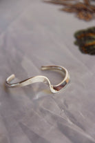 Tiptonville Silver Wave Cuff - Horseshoe J & Co.