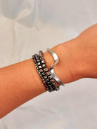 Tiptonville Silver Wave Cuff - Horseshoe J & Co.