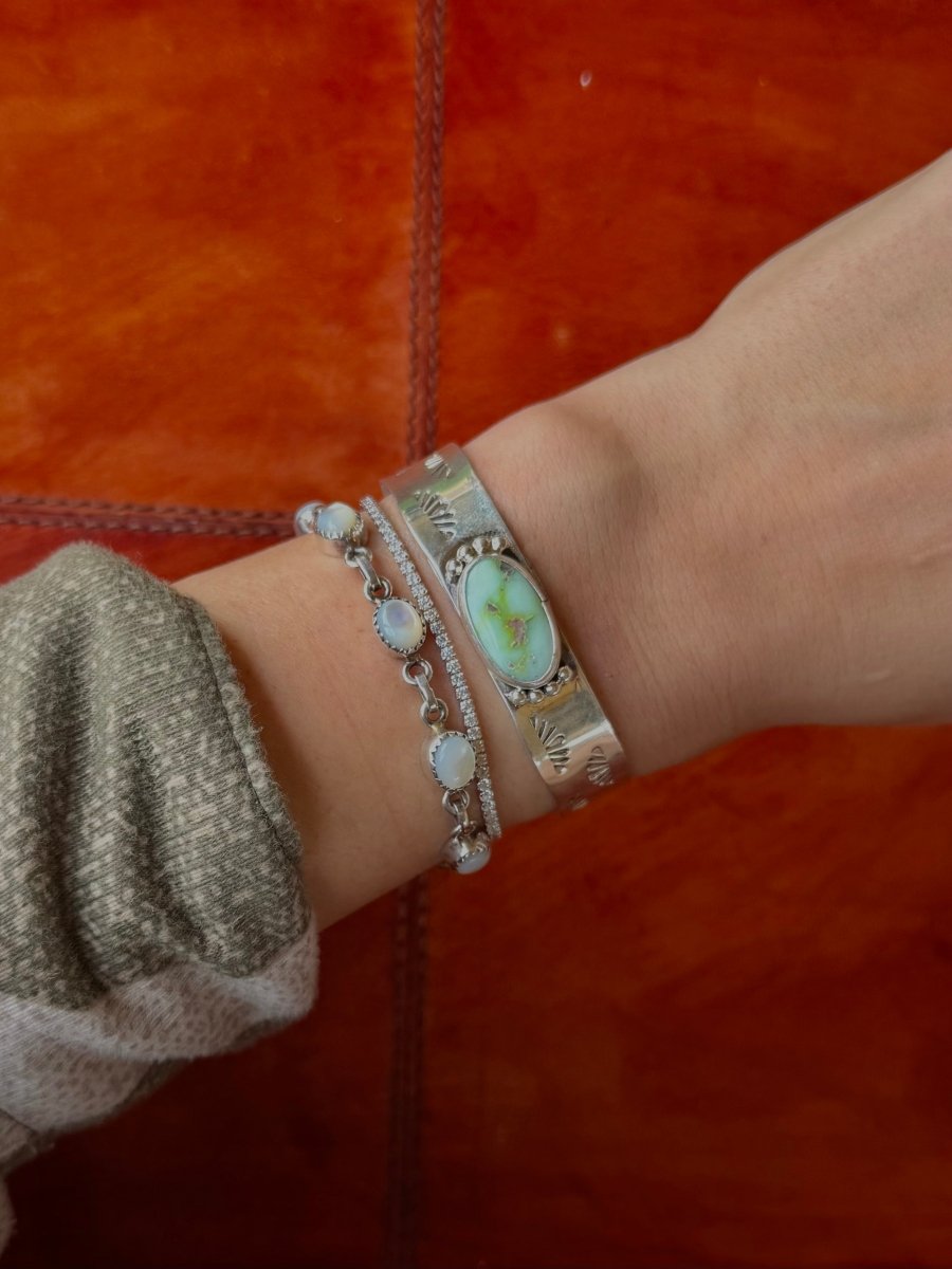 Towner Palomino Cuff Bracelet - Horseshoe J & Co.