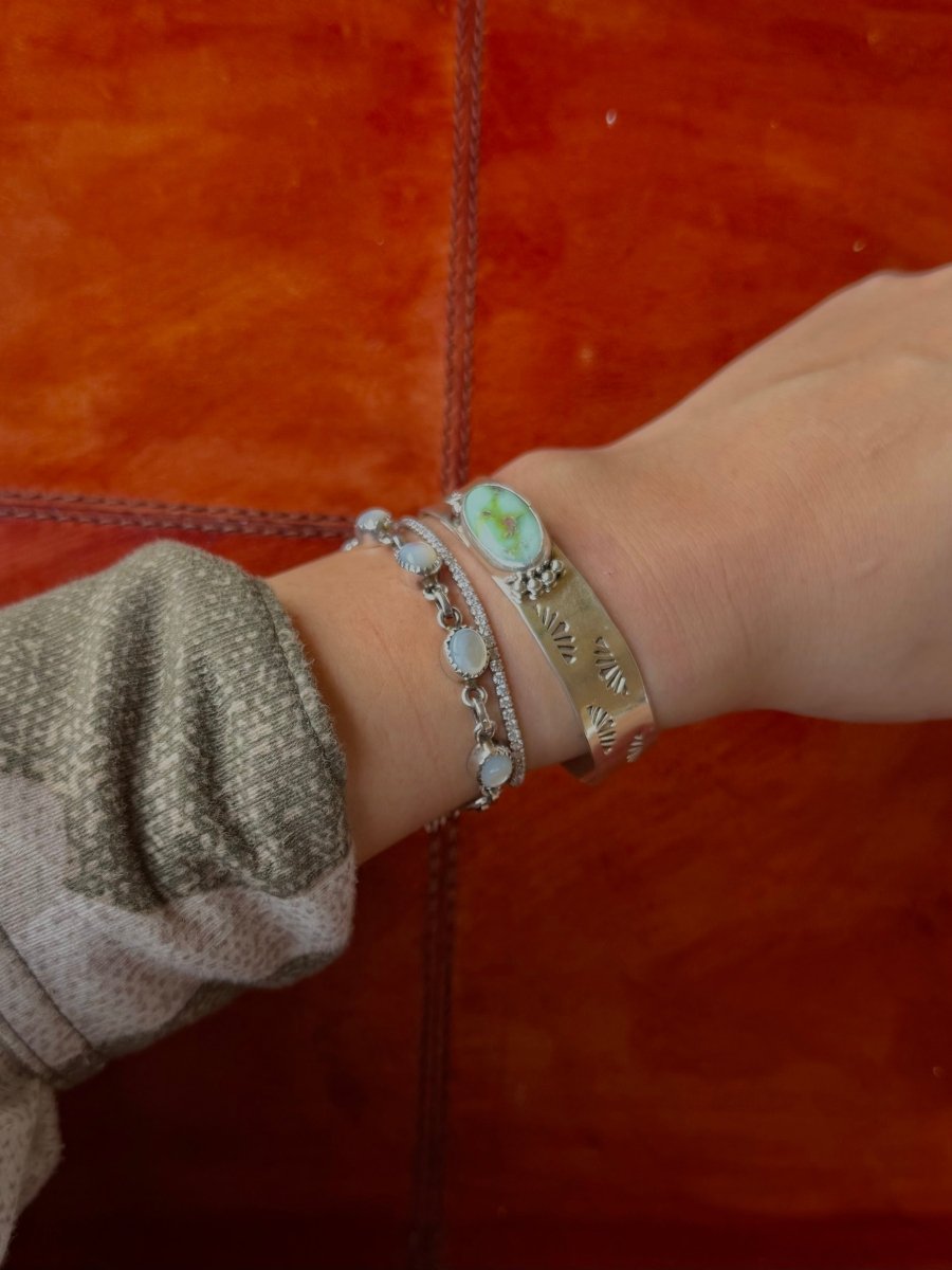 Towner Palomino Cuff Bracelet - Horseshoe J & Co.