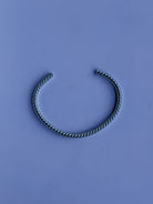 Trent Silver Twist Cuff - Horseshoe J & Co.