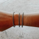 Twisted Rope Cuff - Horseshoe J & Co.