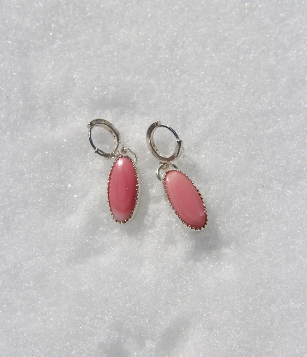 Ventana Pink Conch Huggies - Horseshoe J & Co.