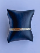 Votaw Gold Filled Patterned Cuff - Horseshoe J & Co.