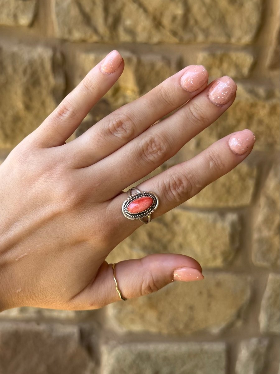 Wortham Red Spiny Oyster Ring - Horseshoe J & Co.