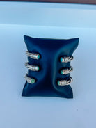 Wylie Turquoise Cable Cuff Bracelet - Horseshoe J & Co.