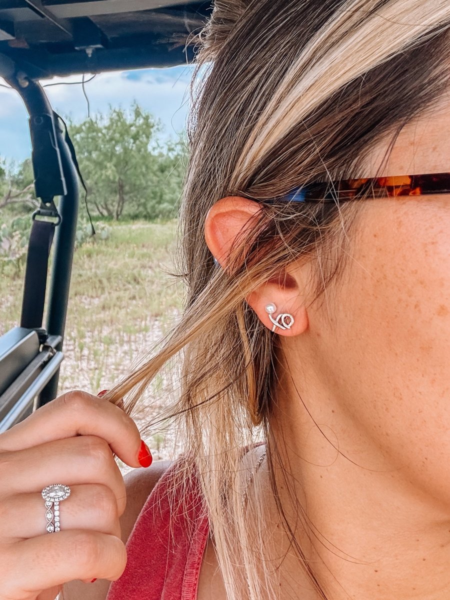XOXO Stud Earrings - Horseshoe J & Co.
